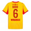 RC Lens Samson Baidoo #6 Hemmatröja 2025-26 Korta ärmar